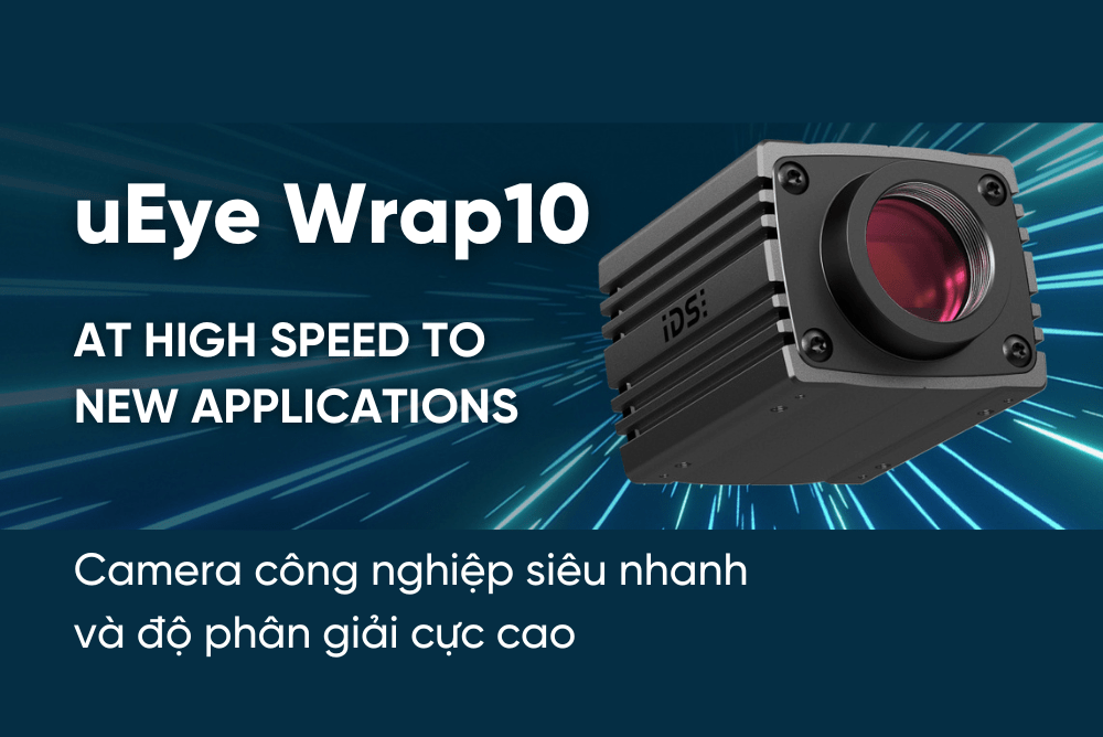 uEye Warp10 Industrial Camera Ultrafast, Extremely HighResolution